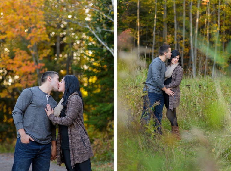 Couple in field