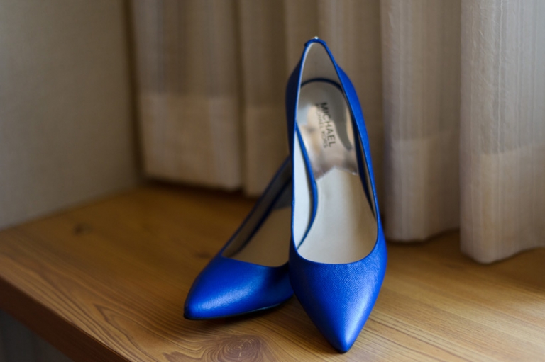 Blue Wedding Shoes