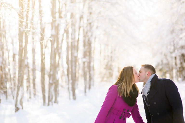 Winter couple Irishtown Park