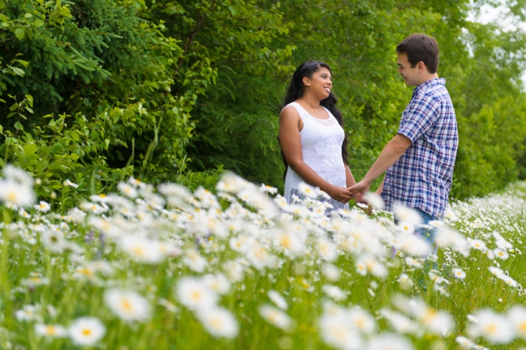 Strawberry field Bouctouche engagement
