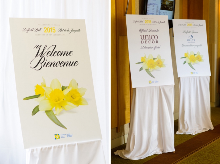 Moncton Daffodil Ball Entrance