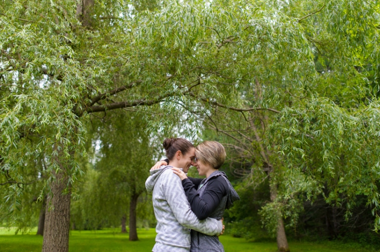 Willow Tree engagement session