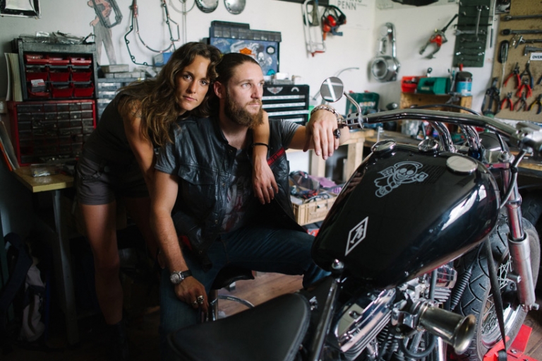 Harley Davidson Engagement