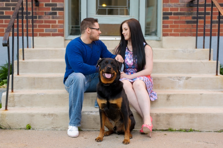 Engagement Session with Dog