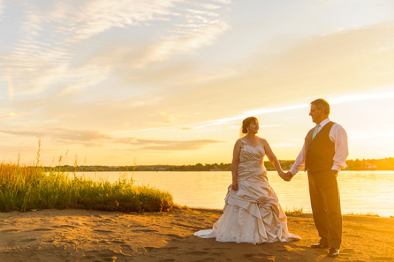Bouctouche River side wedding