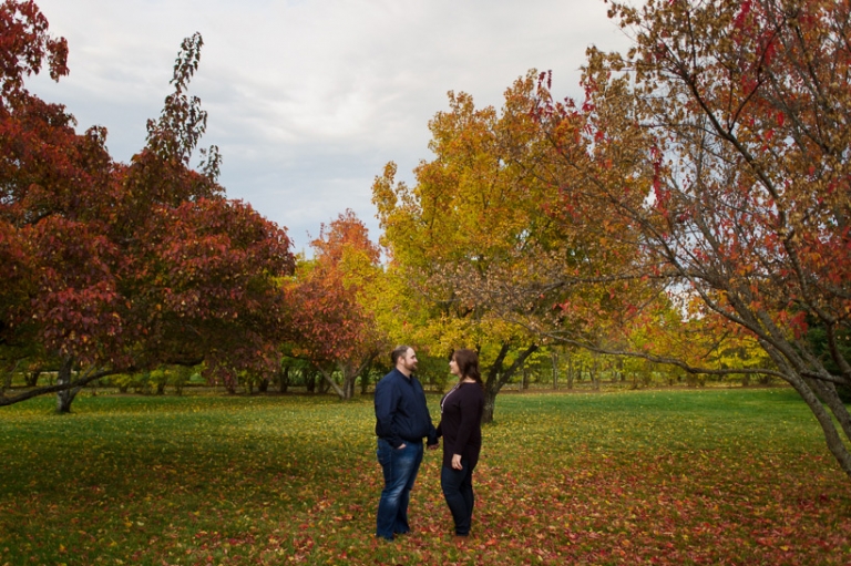 Fall engagement session