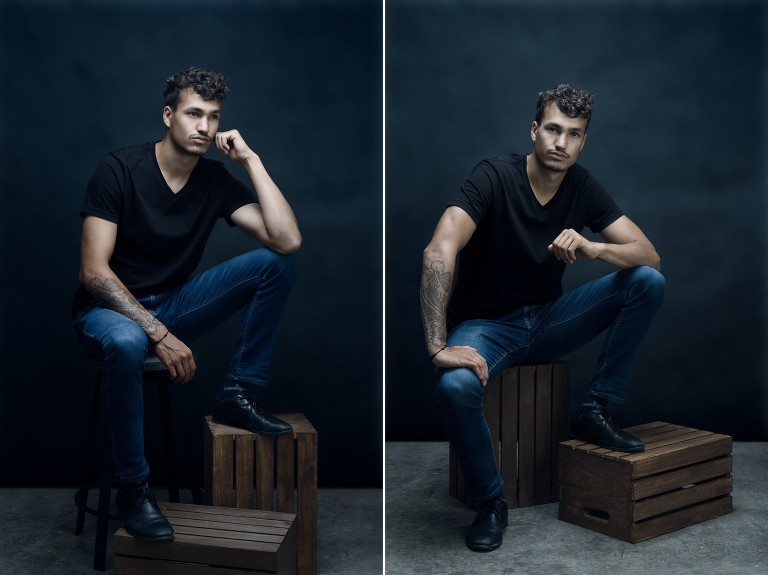 Male portraits by Philip Boudreau Photography