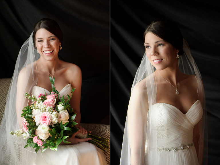 Portraits of the bride