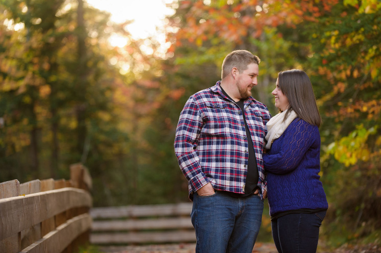 Fall engagement - Riverview Park