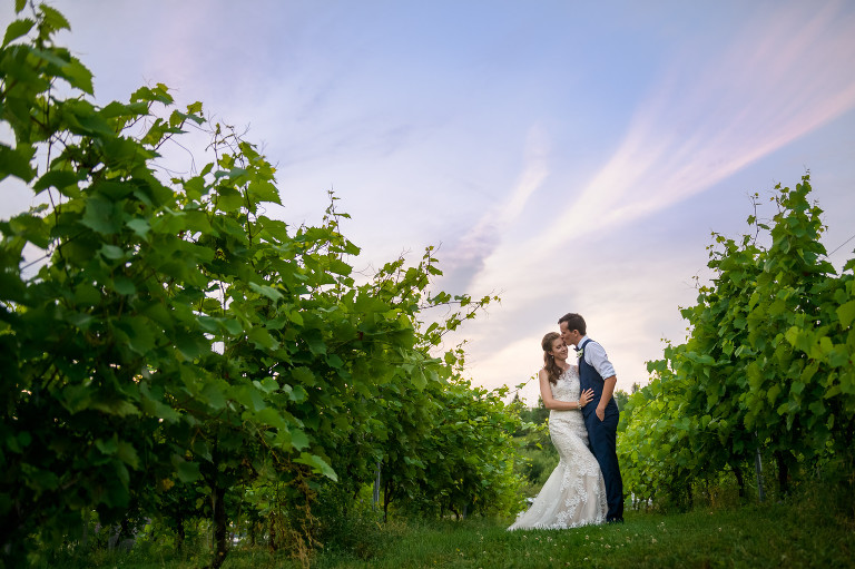 Magnetic Hill Winery Wedding by Philip Boudreau